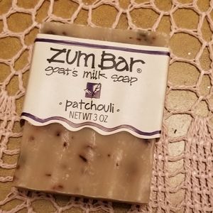 Zum Bar Goat's Milk Soap Patchouli  Indigo Wild 3oz New